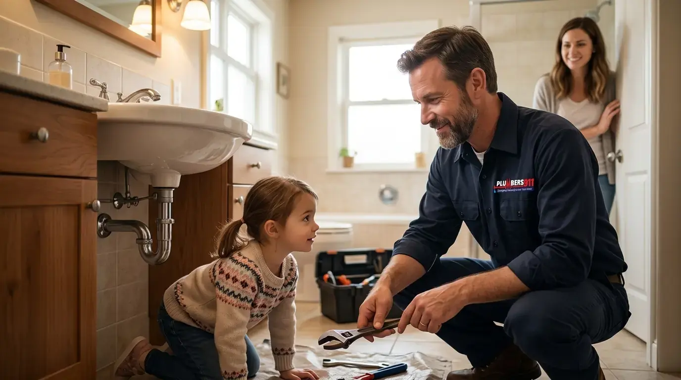 Licensed plumber at work in Harvey, IL